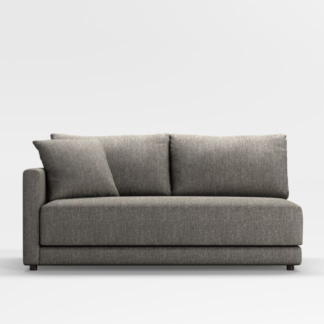 Gather Deep Left-Arm Apartment Bench Sofa Sectional Piece - Image 0