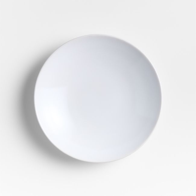 Craft White Stoneware Coupe Salad Plate - Image 0