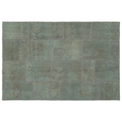 One-of-a-Kind Cecilton Hand-Knotted 1960s Gray 3'11" x 5'11" Area Rug - Image 0