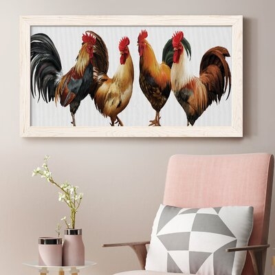 Rooster Co-Op-Premium Framed Canvas - Ready To Hang - Image 0