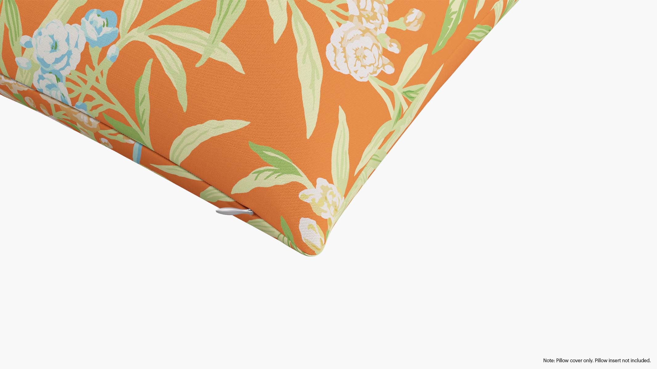 Throw Pillow Cover 20", Mandarin Lanai, 20" x 20" - Image 1