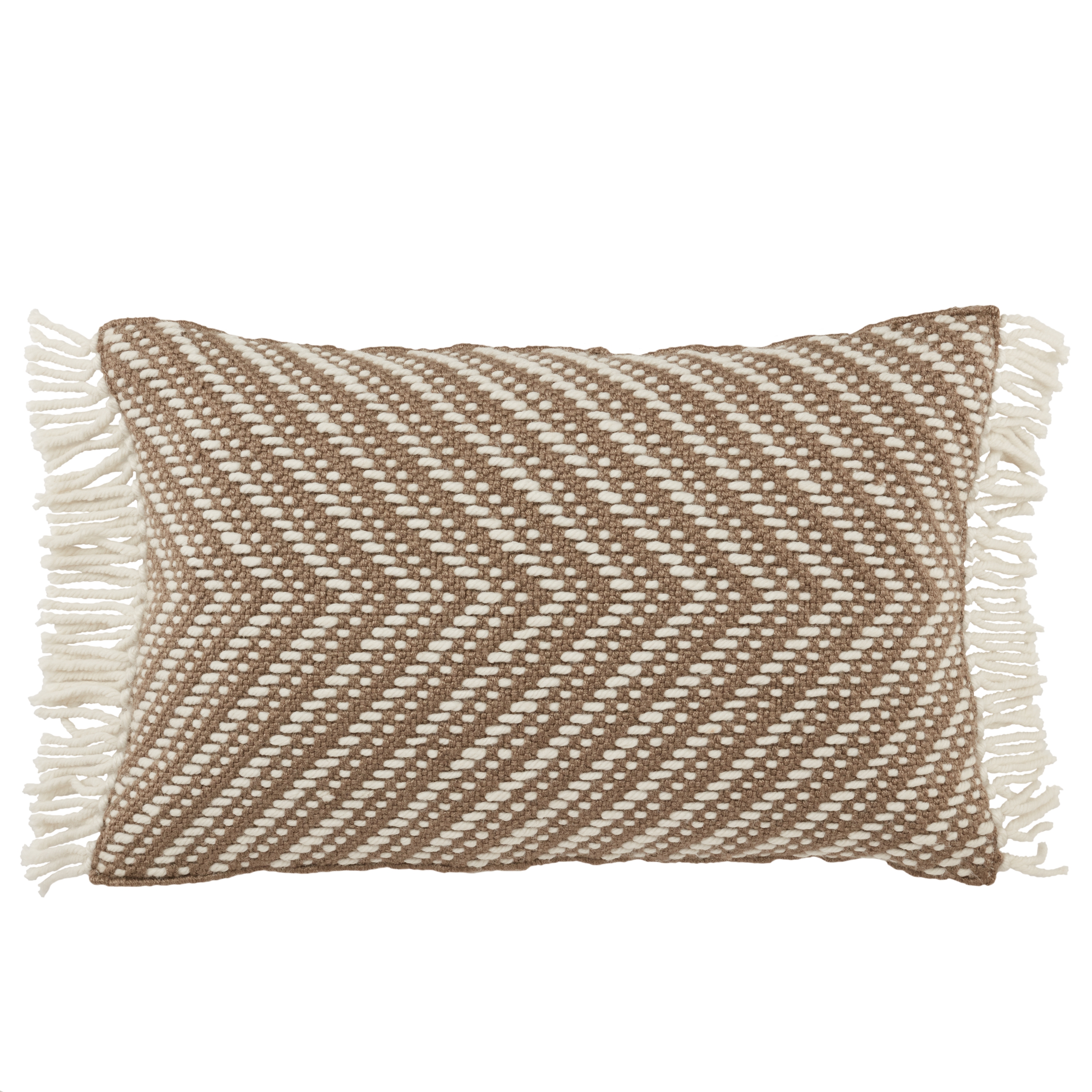 Design (US) Taupe 16"X24" Pillow I-O - Image 0
