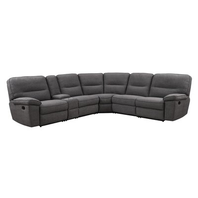164" Wide Symmetrical Reclining Corner Sectional - Image 0