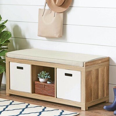 Aroon Cubby Storage Bench - Image 0