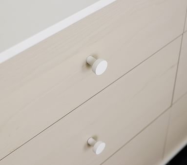 Milo Extra-Wide Dresser, Simply White/Pebble, In-Home Delivery - Image 3