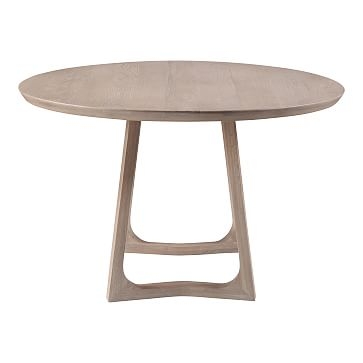 Solid White Oak Round Dining Table,Solid White Oak, - Image 2