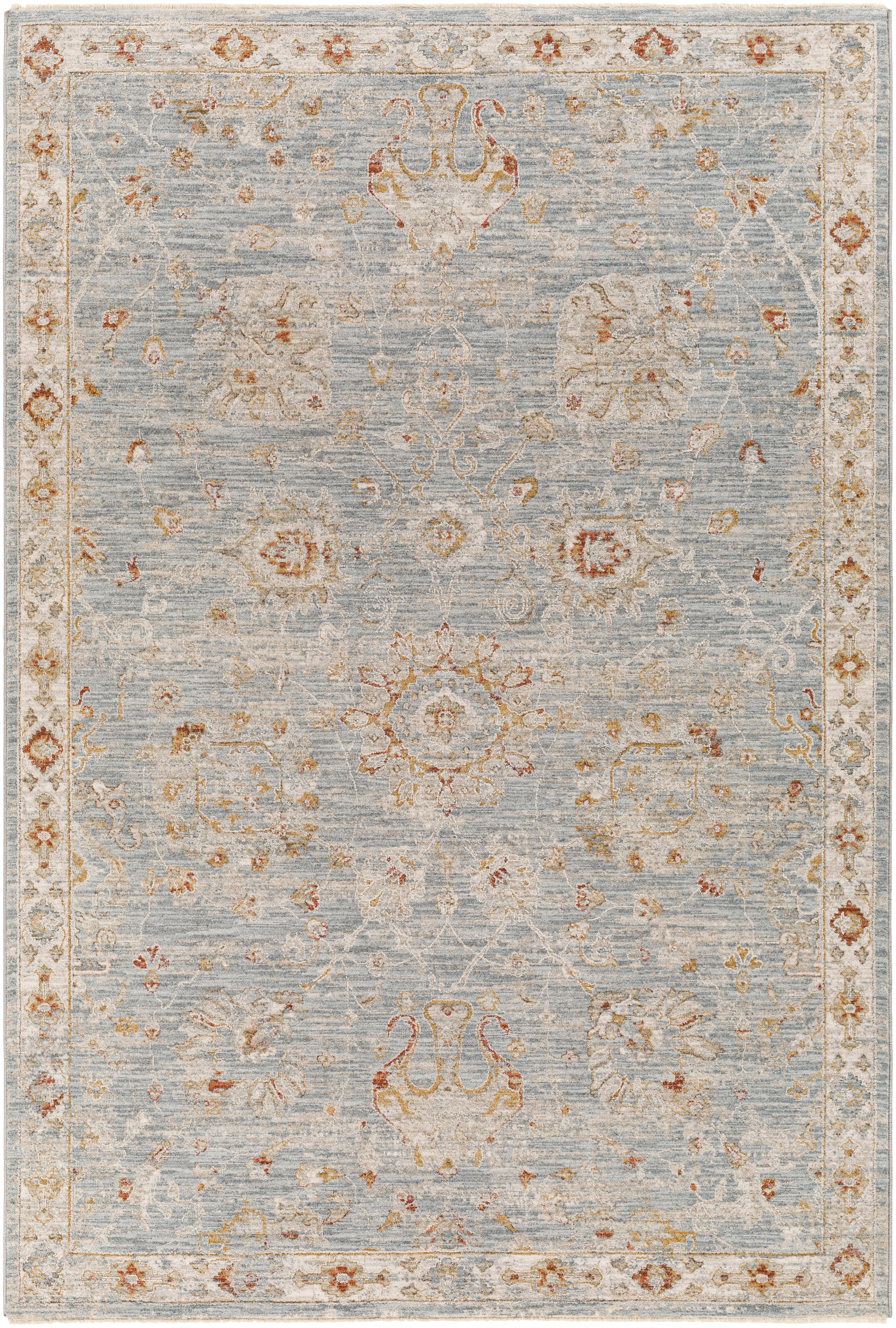 Avant Garde Beige Indoor 5'3" x 5'3" Machine Woven Rug - Image 0