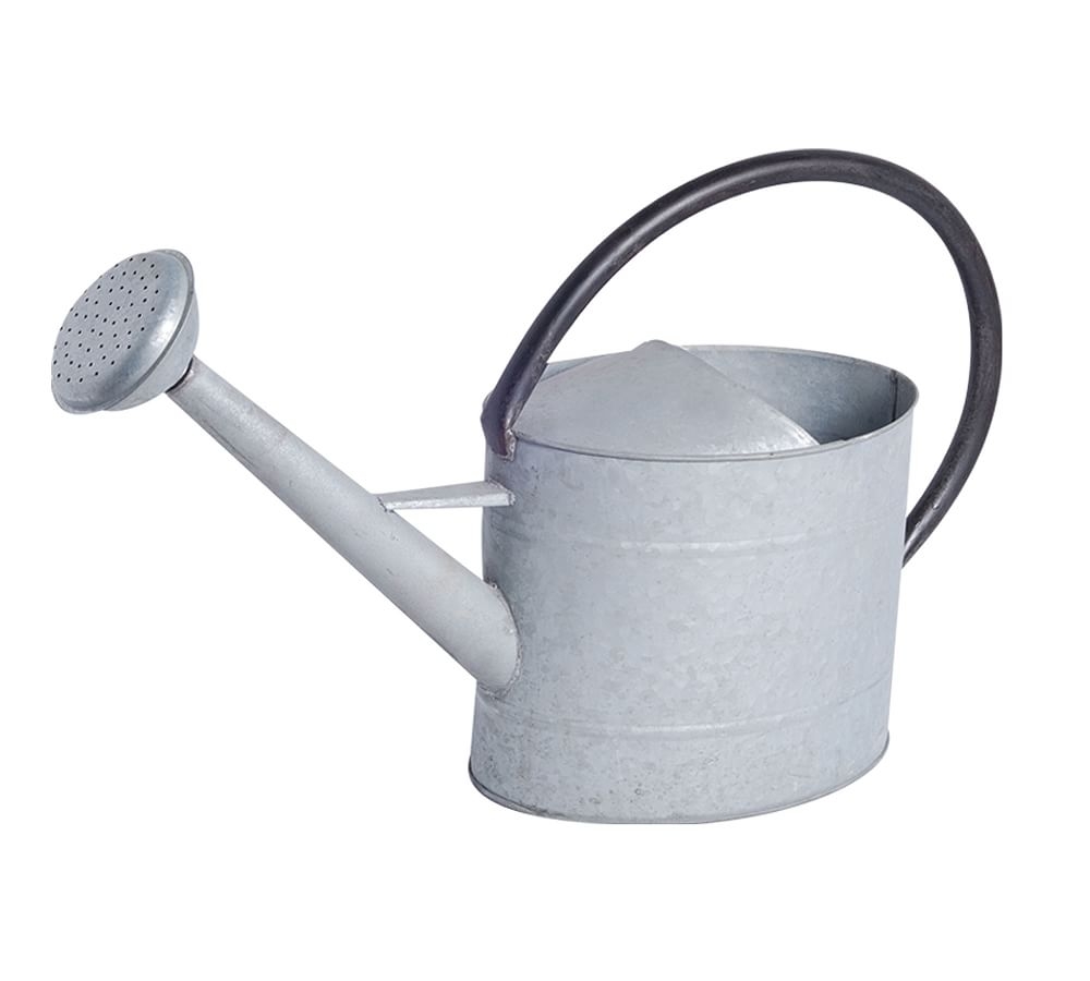 Aged Zinc Watering Can, 1.3 gallon - Image 0