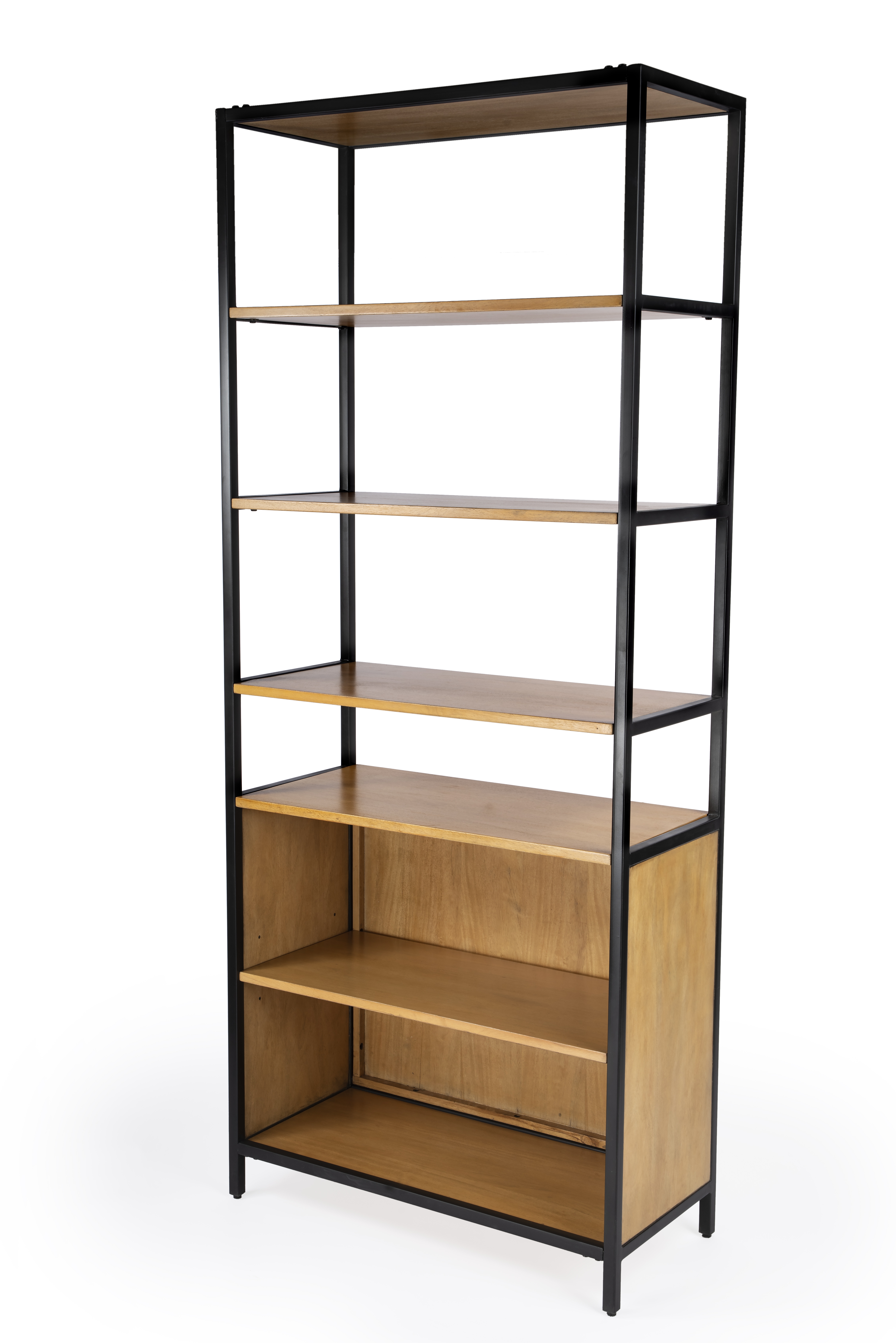 Hans Natural Rustic Finish Bookcase - Image 0