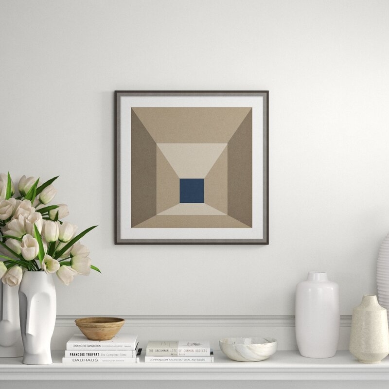 Lillian August 'Analytical Placement 1' Framed Graphic Art Print - Image 0