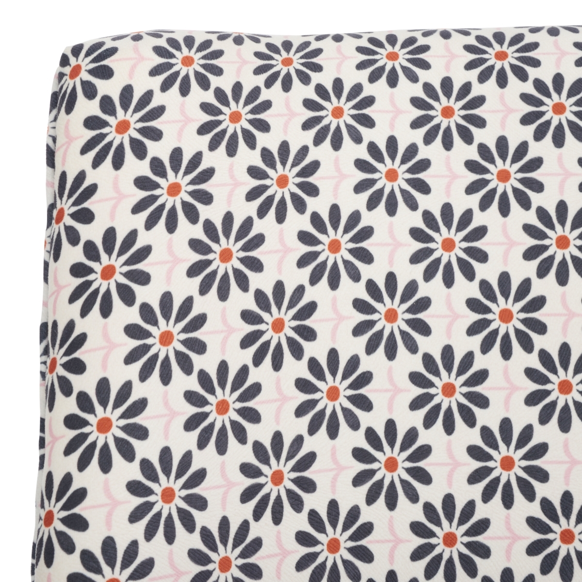 Scarlet Desk Chair - Black / Flower - Safavieh - Image 2