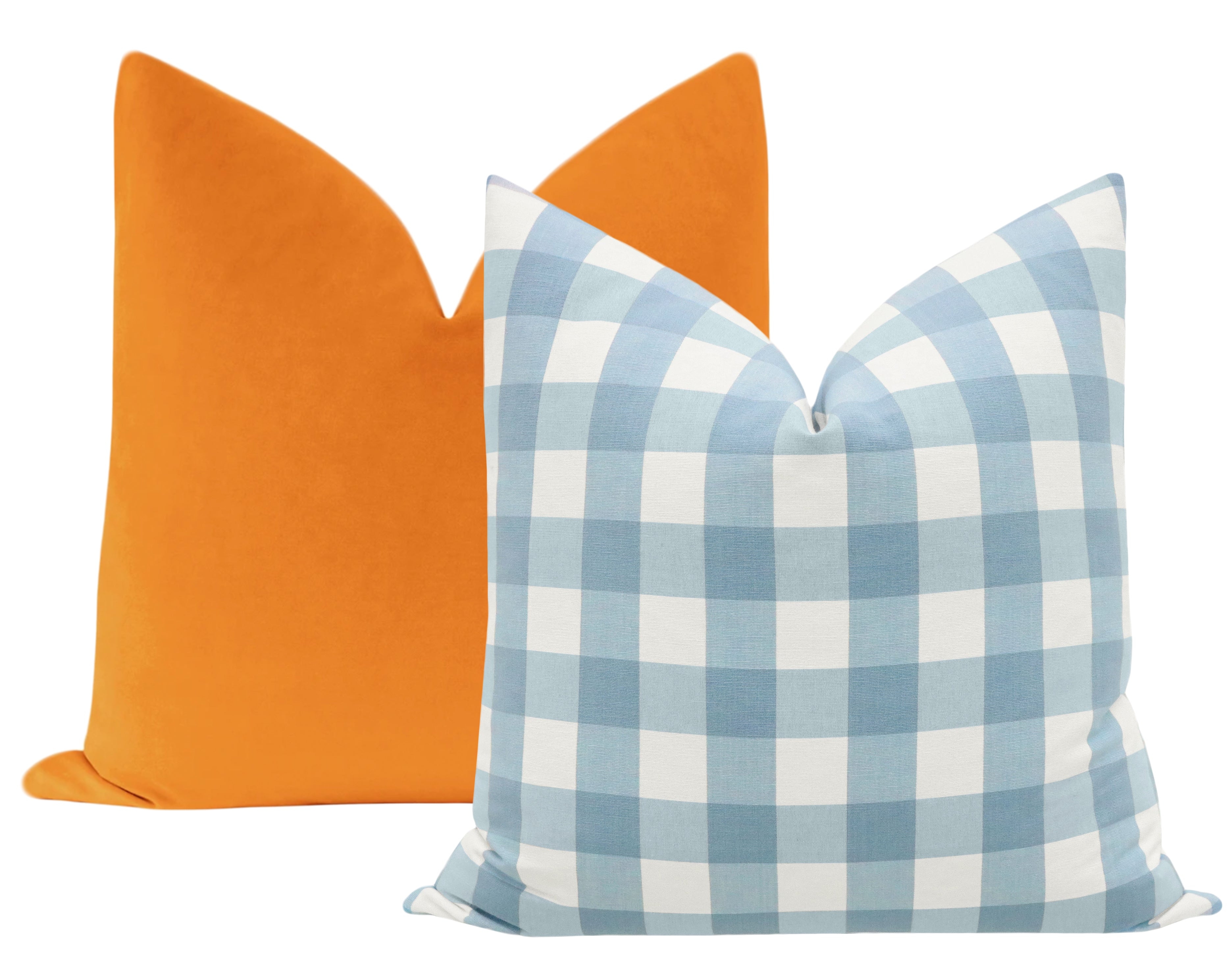 CHARLESTON CHECK // POWDER BLUE - 14" X 36" - Image 3