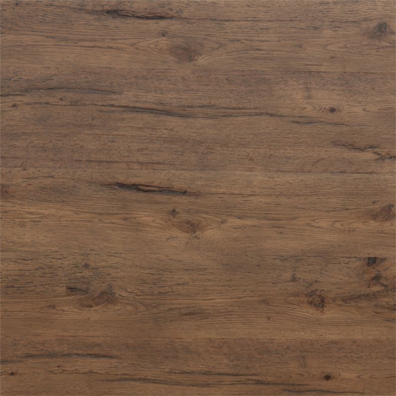 Cleave Brown Oak Wood 60" Rectangular Coffee Table - Image 7