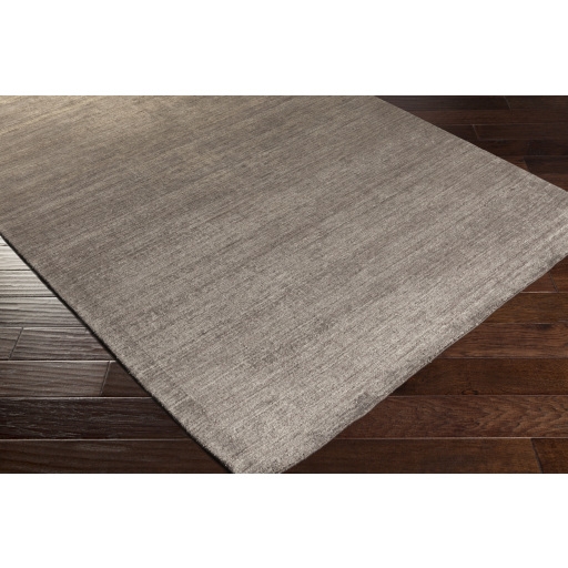 Pure Gray Indoor 4' x 6' Handmade Rug - Image 3