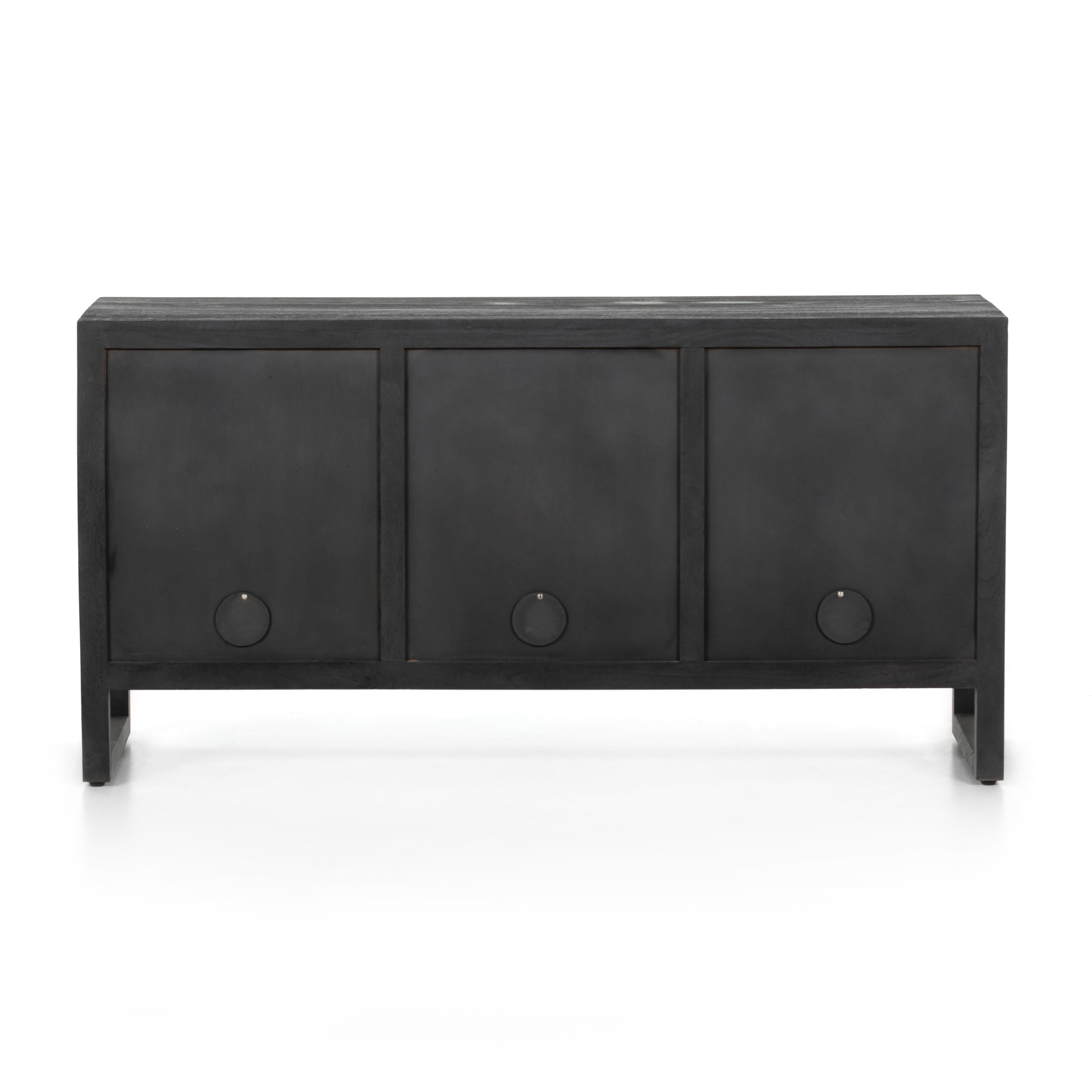 Lorne Media Console - Dark Totem Mango Solid - Image 5