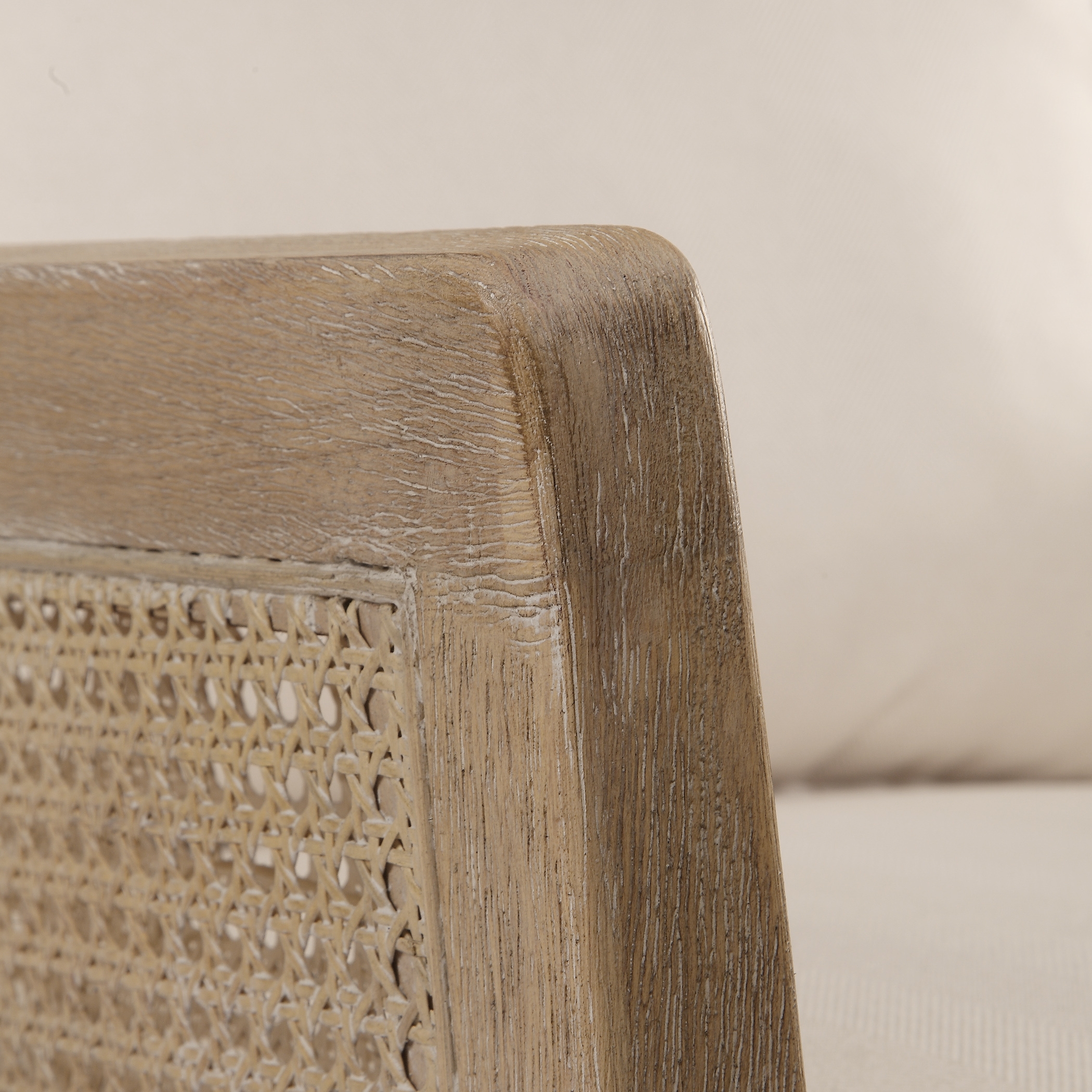 QUINCEY ARM CHAIR, NATURAL - Image 5