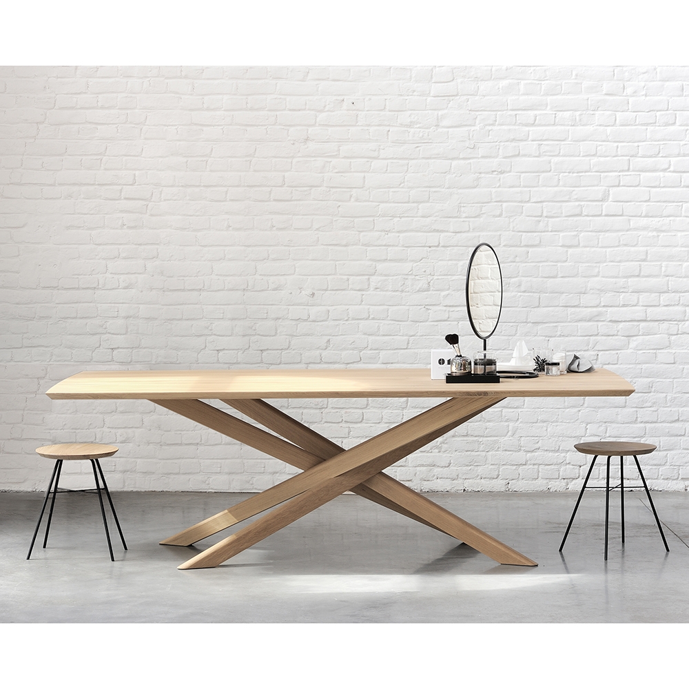 Marteena Dining Table, Oak 110"L - Image 1