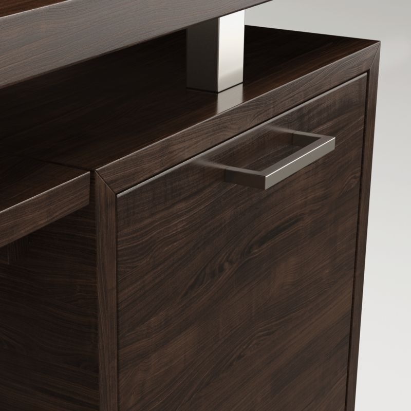 Clybourn Charcoal Cherry Desk - Image 4