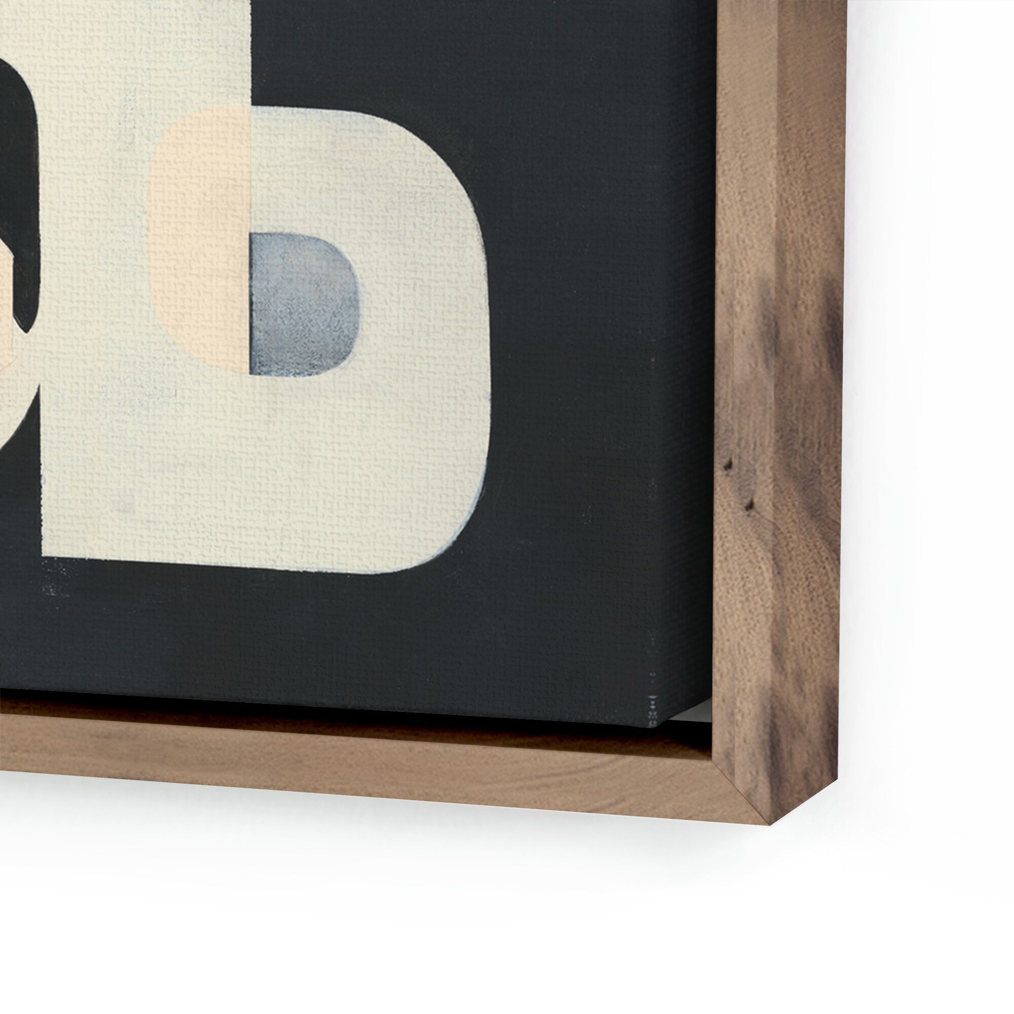 	Gravity's Holding Me Back by Greg Gove - Rustic Walnut Floater - Image 1