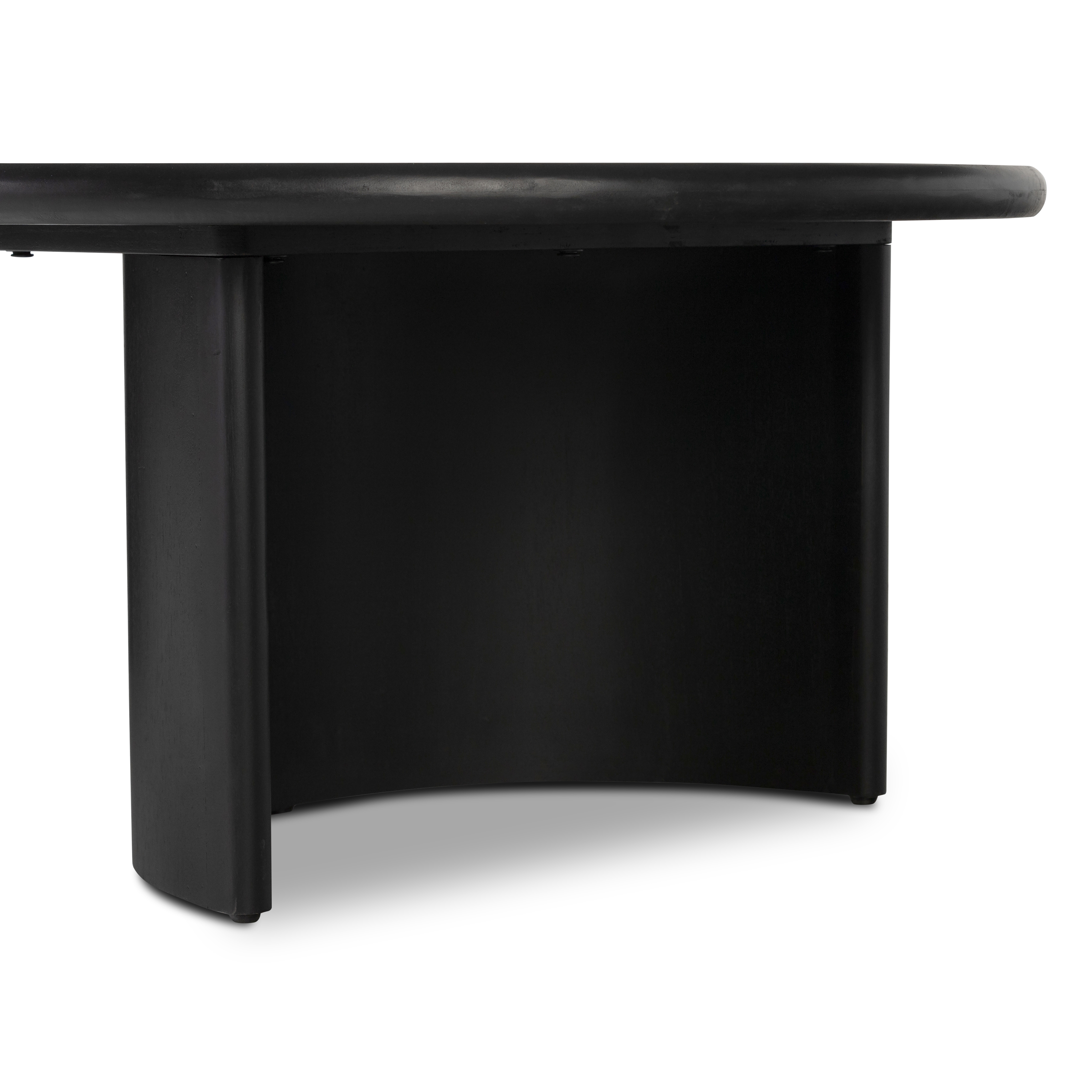 Paden Large Coffee Table-Aged Black - Image 7