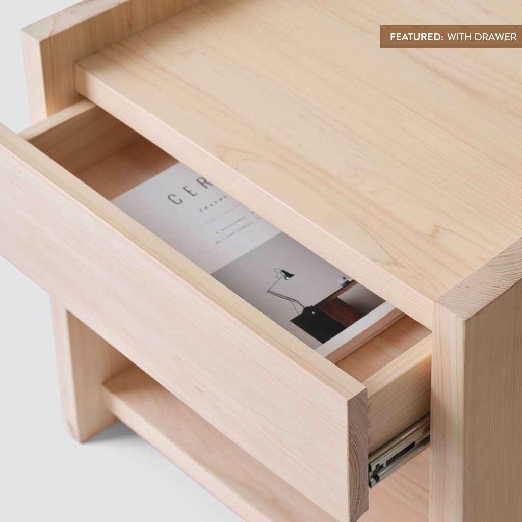 The Citizenry Hinoki Wood Nightstand | Light Wood - Image 6