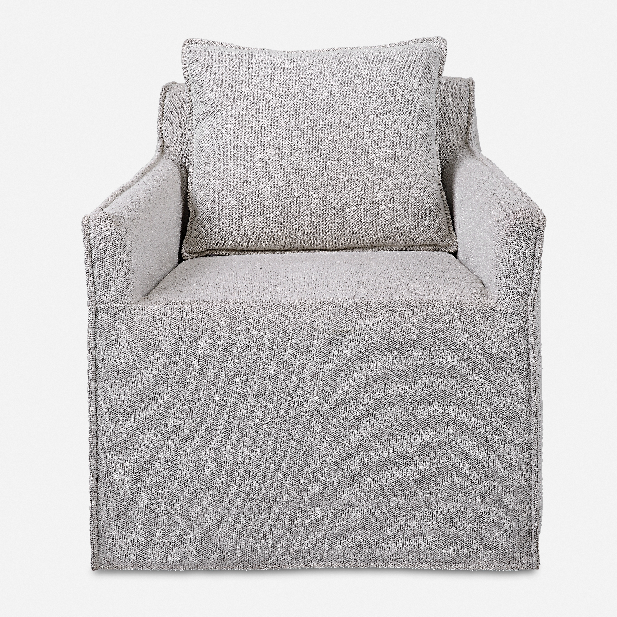 Welland Gray Swivel Chair - Image 0