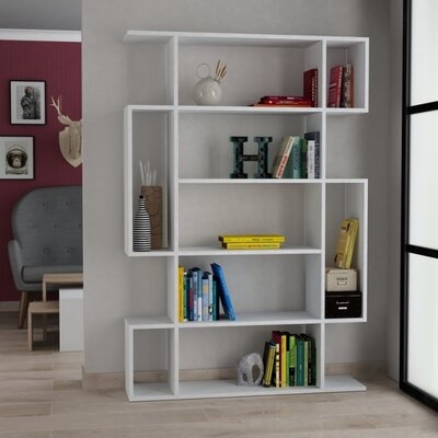 Callum Modern Geometric Bookcase - Image 0