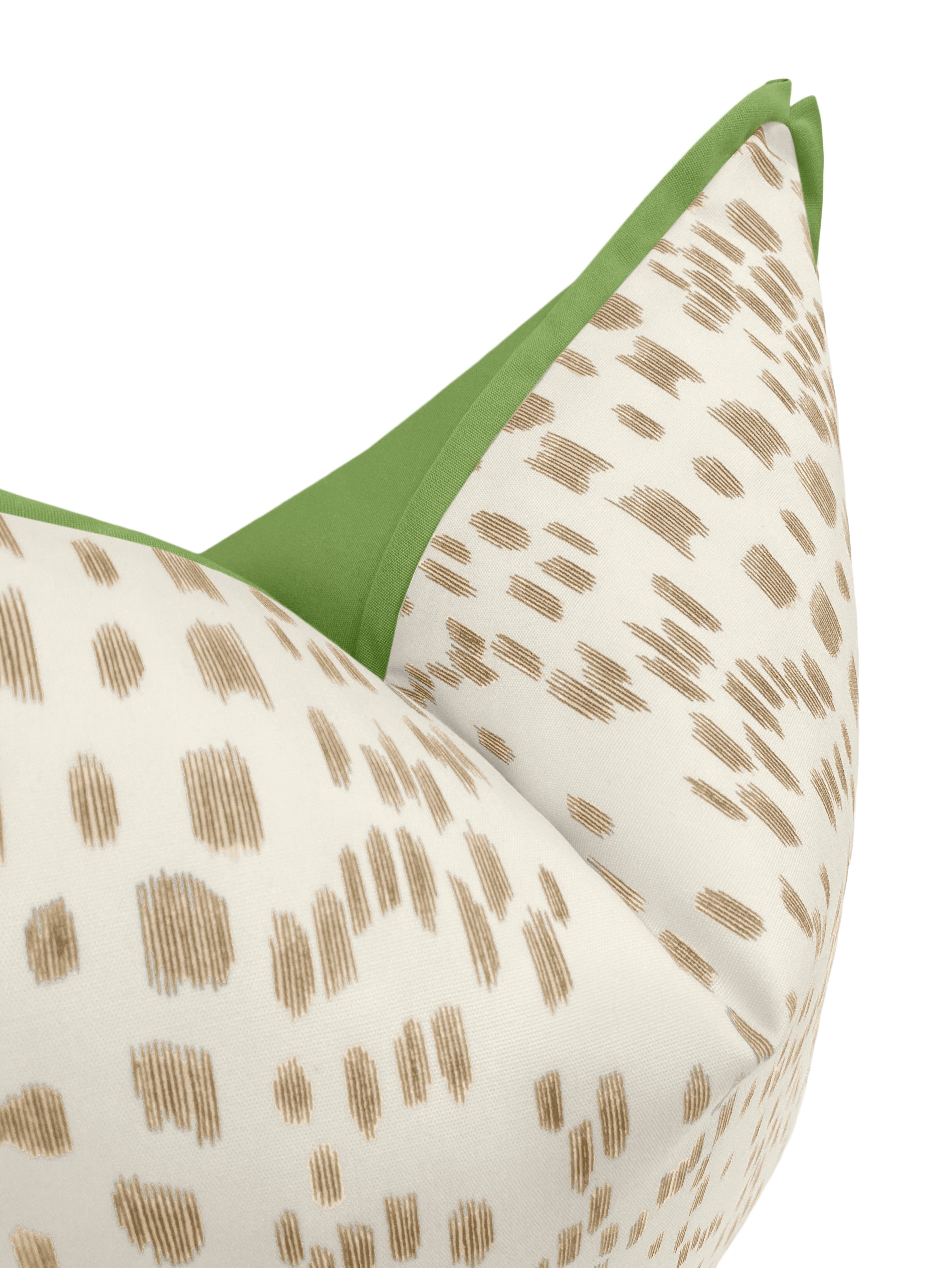 OUTDOOR : LES TOUCHES // BEIGE - SAMPLE 4" X 4" / Cording / LEAF - Image 0