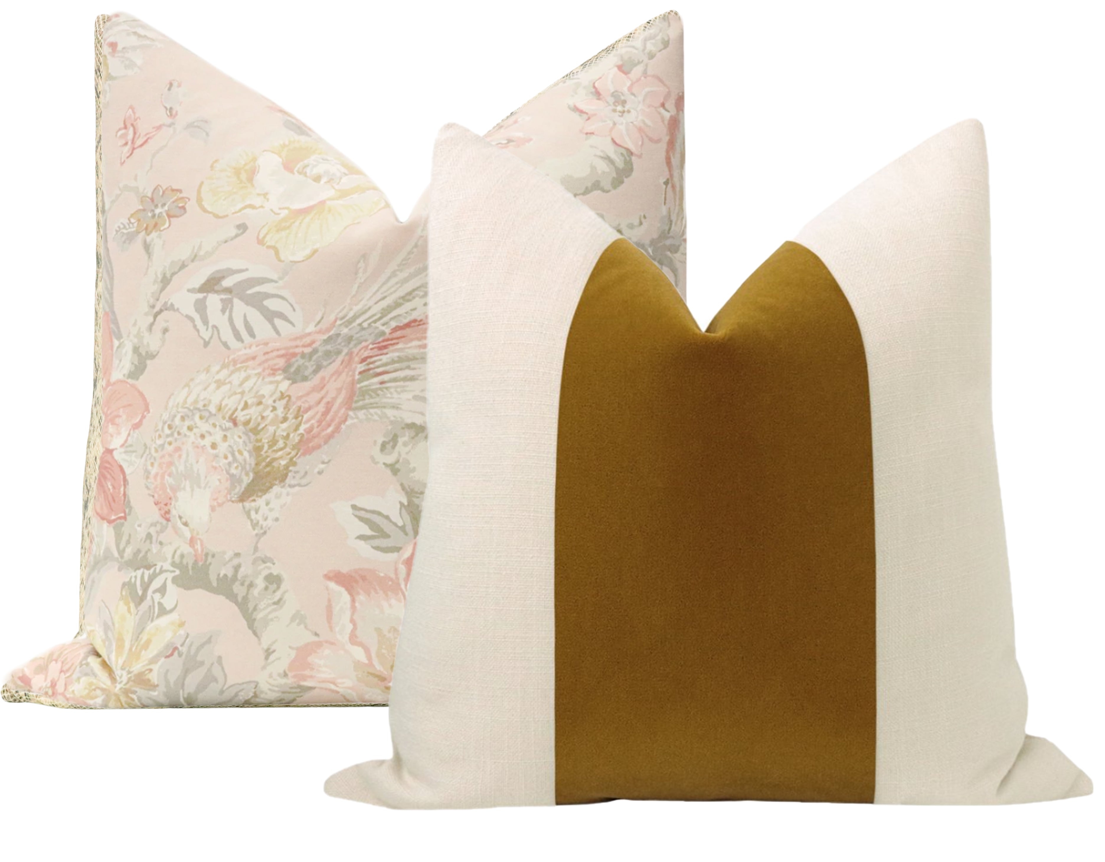 PANEL :: MOHAIR VELVET // BOURBON - 14" X 36" - Image 5