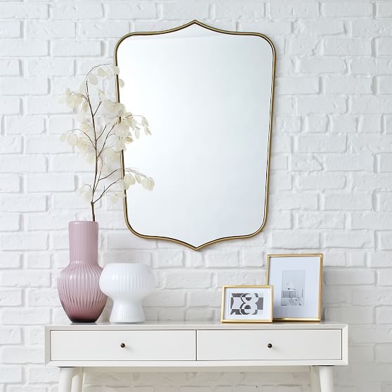 Florence Shield Wall Mirror, Small - Image 0
