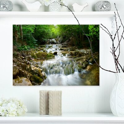 'Natural Spring Waterfall'Photograph - Image 0