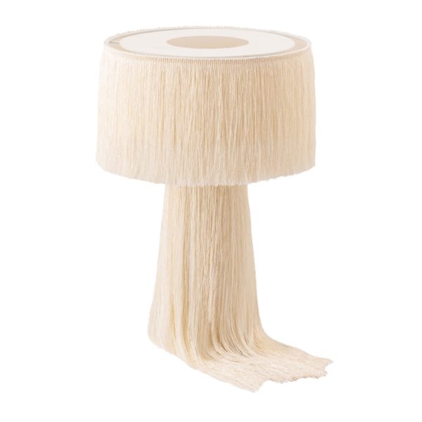 Atolla Cream Tassel Table Lamp - Image 2