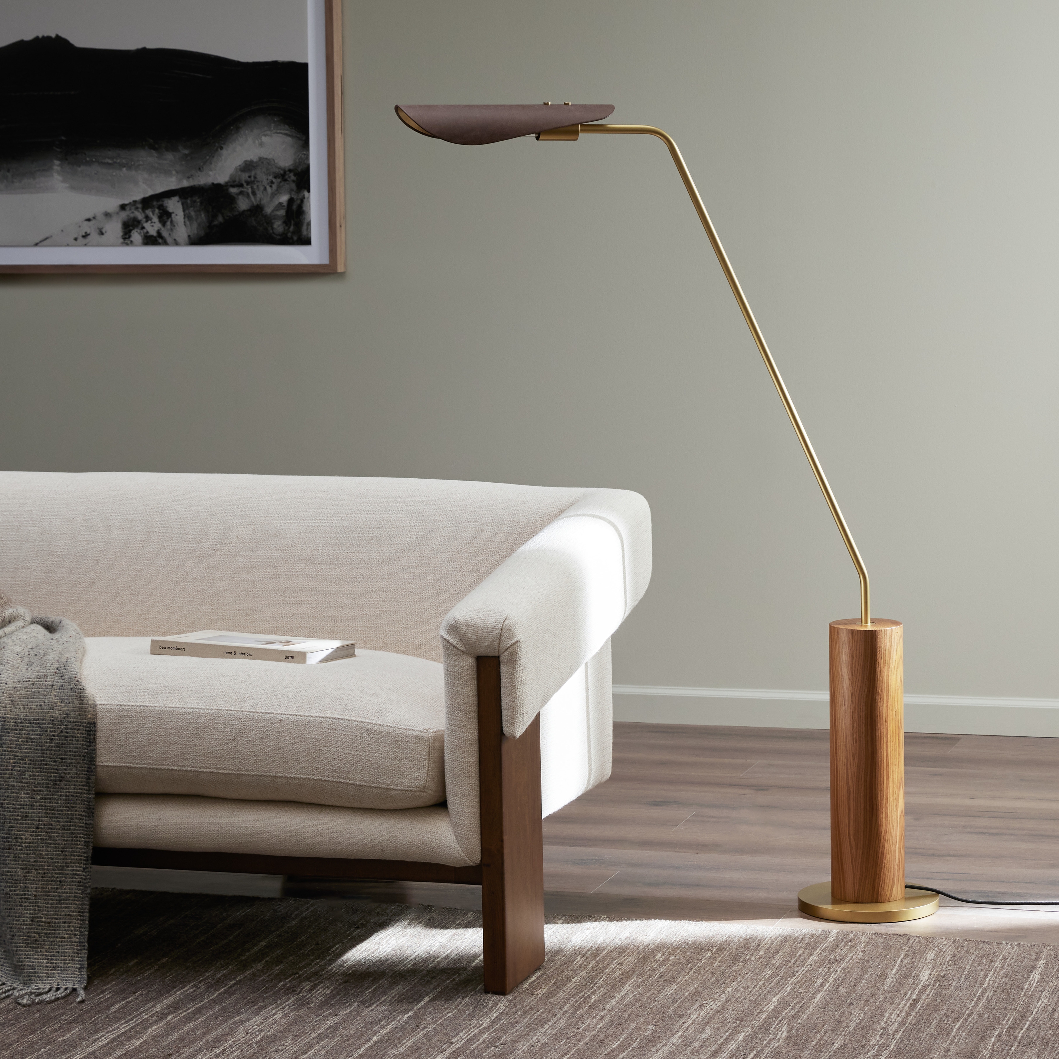 Astrid Floor Lamp - Dark Walnut - Image 16