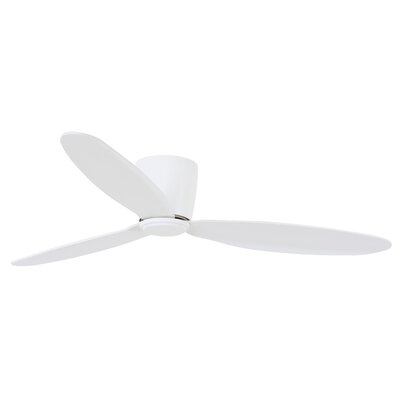 Hardy 3 - Blade Flush Mount Ceiling Fan with Remote Control - Image 0
