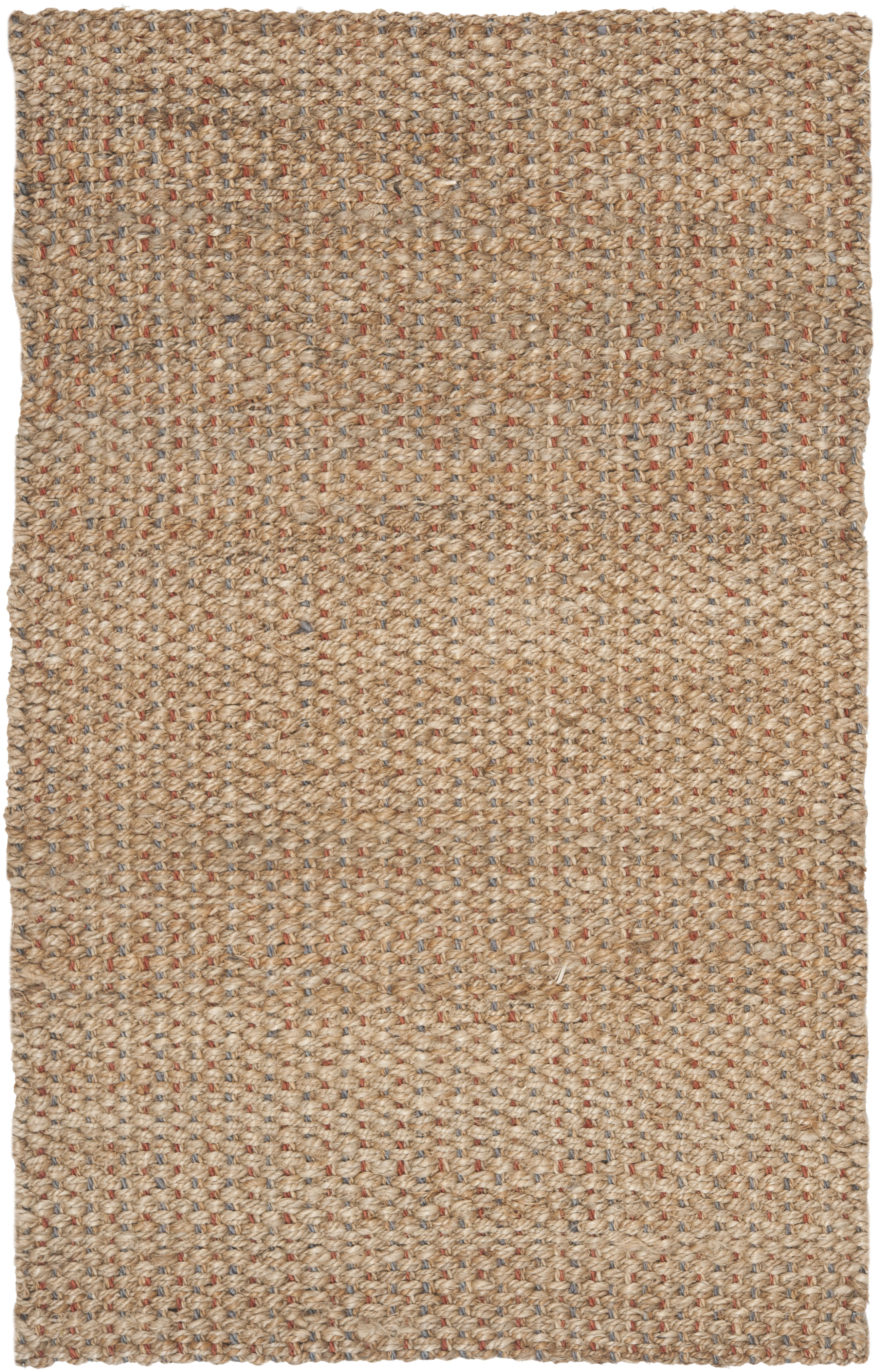 Arlo Home Hand Woven Area Rug, NF455A, Natural/Multi,  2' 6" X 4' - Image 0