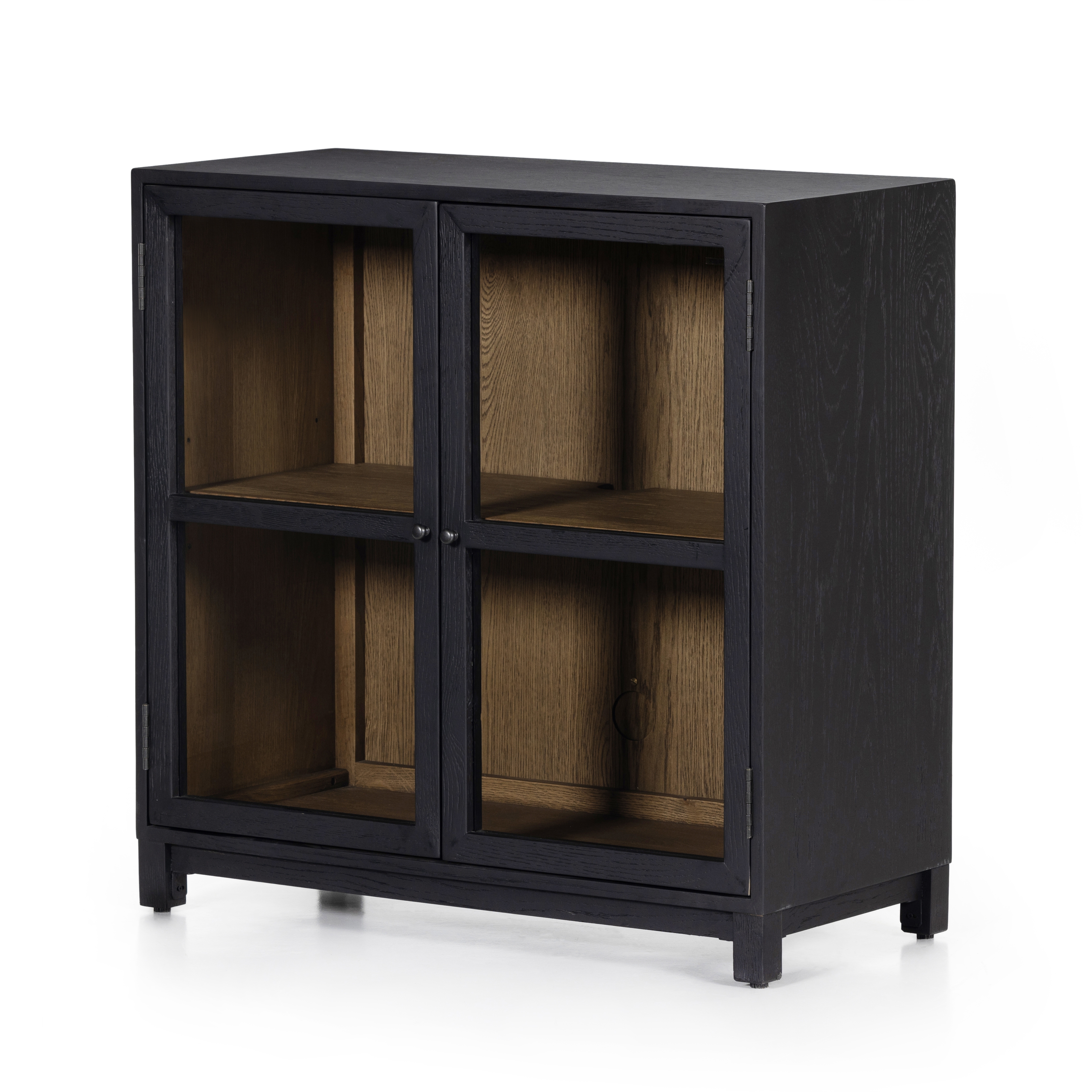 Millie Small Cabinet-Drifted Matte Black - Image 0