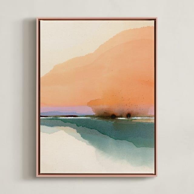 Orange Sunset Scenery 2 Limited Edition Fine Art Print 2 - Image 0