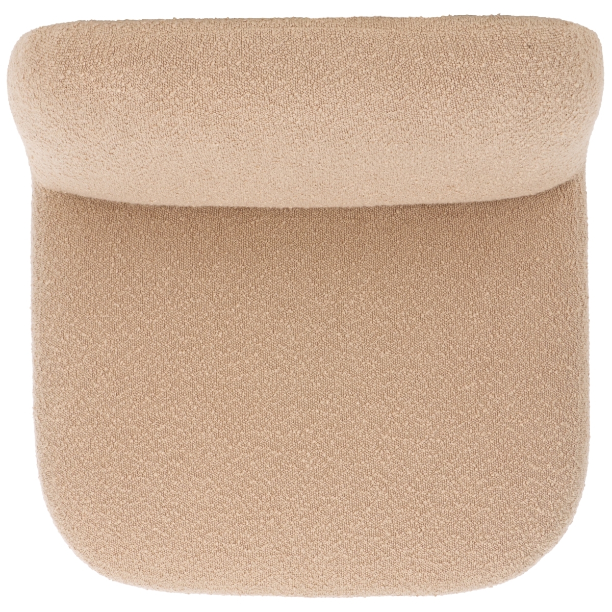 Bianka Boucle Swivel Chair - Oatmeal - Image 4