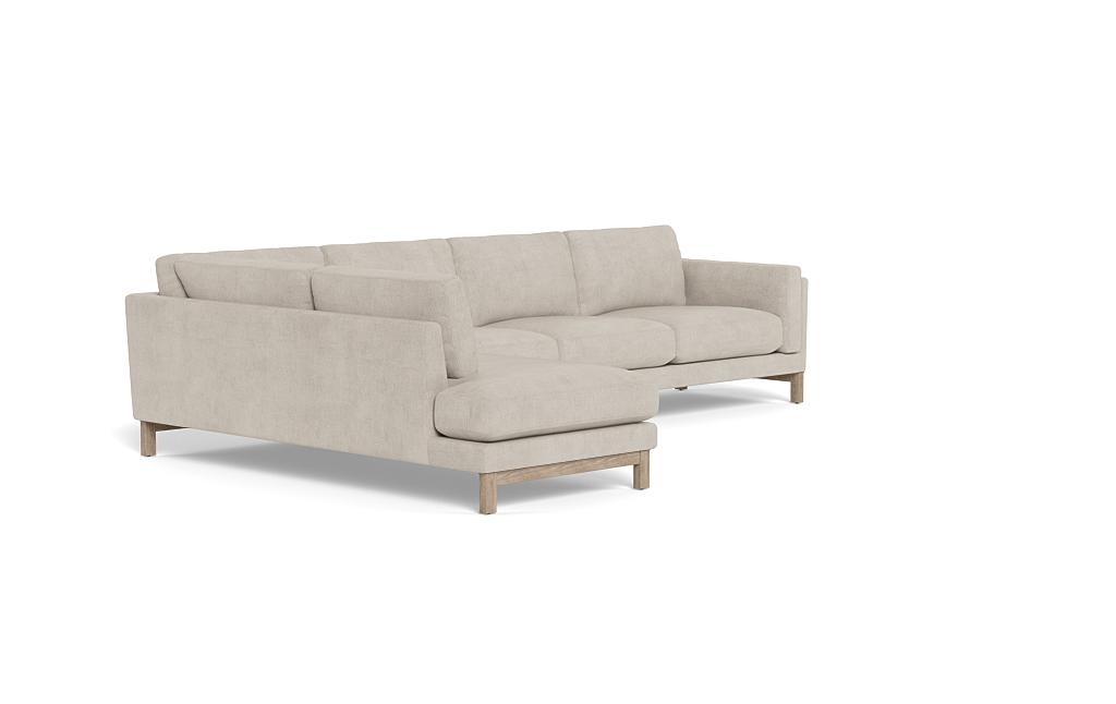 Gaby 4-Seat Sectional with Left Bumper - Image 1