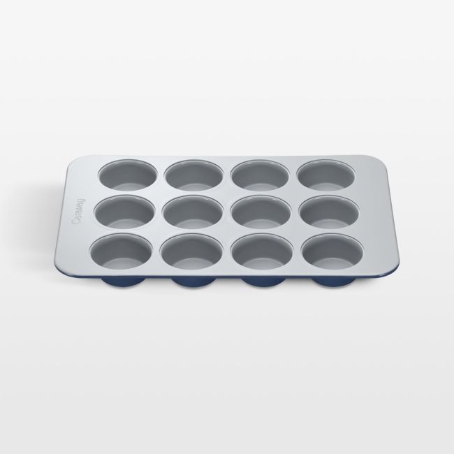 Caraway Non-Stick Ceramic Muffin Pan in Navy - Image 0
