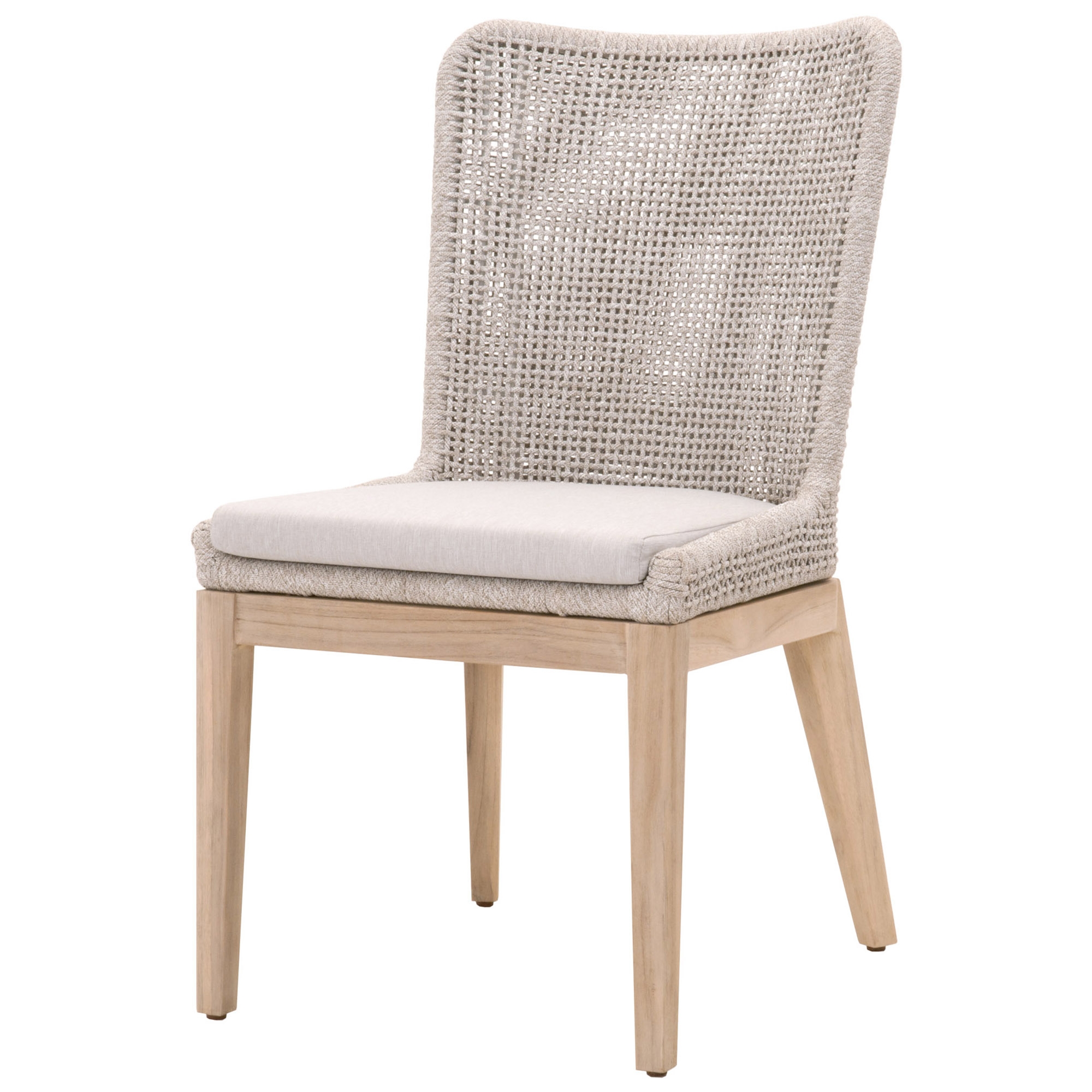 Mesh Outdoor Dining Chair, Gray, Set of 2 - Image 0
