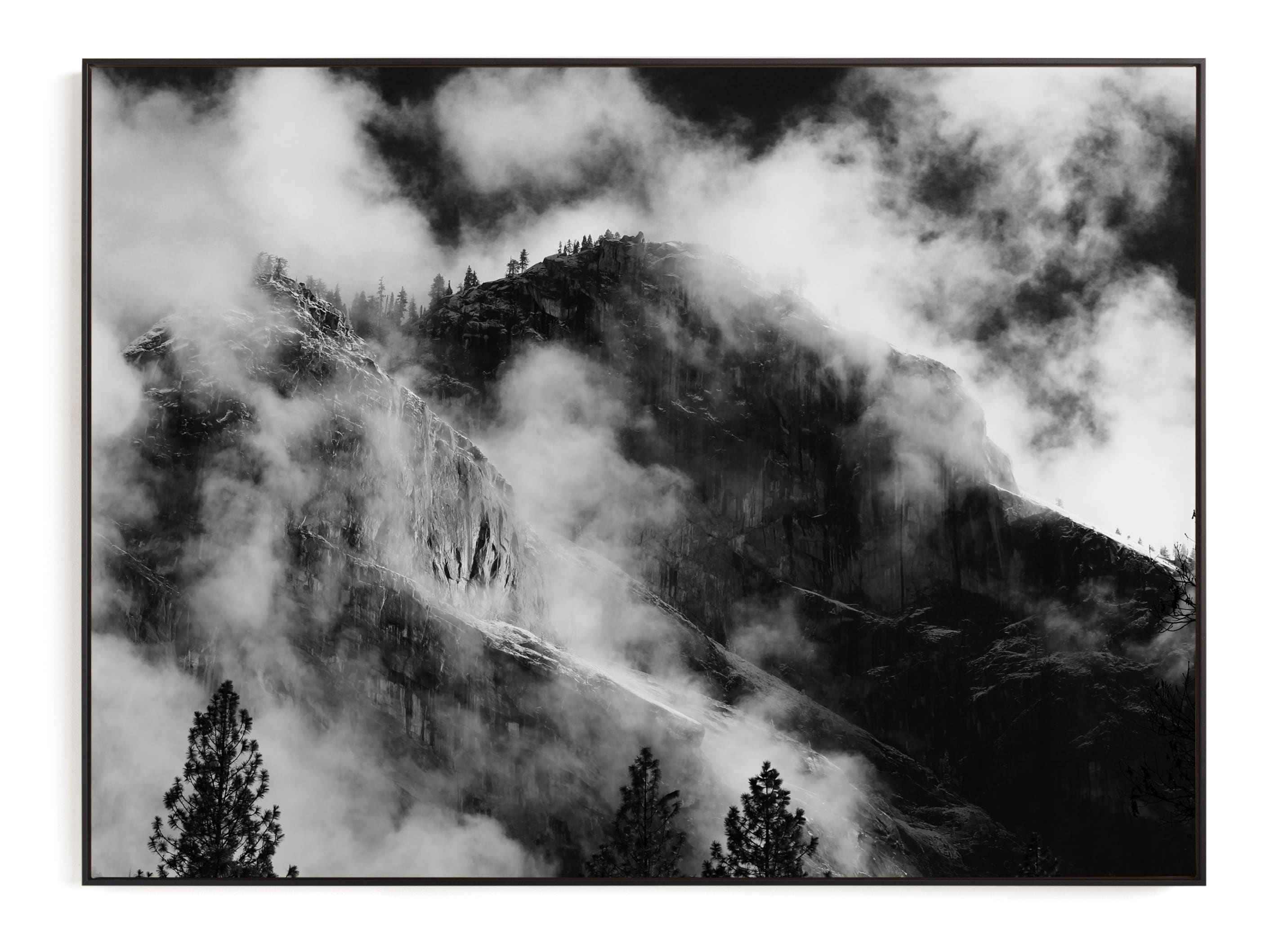 Clouds/Yosemite Art Print - Image 0