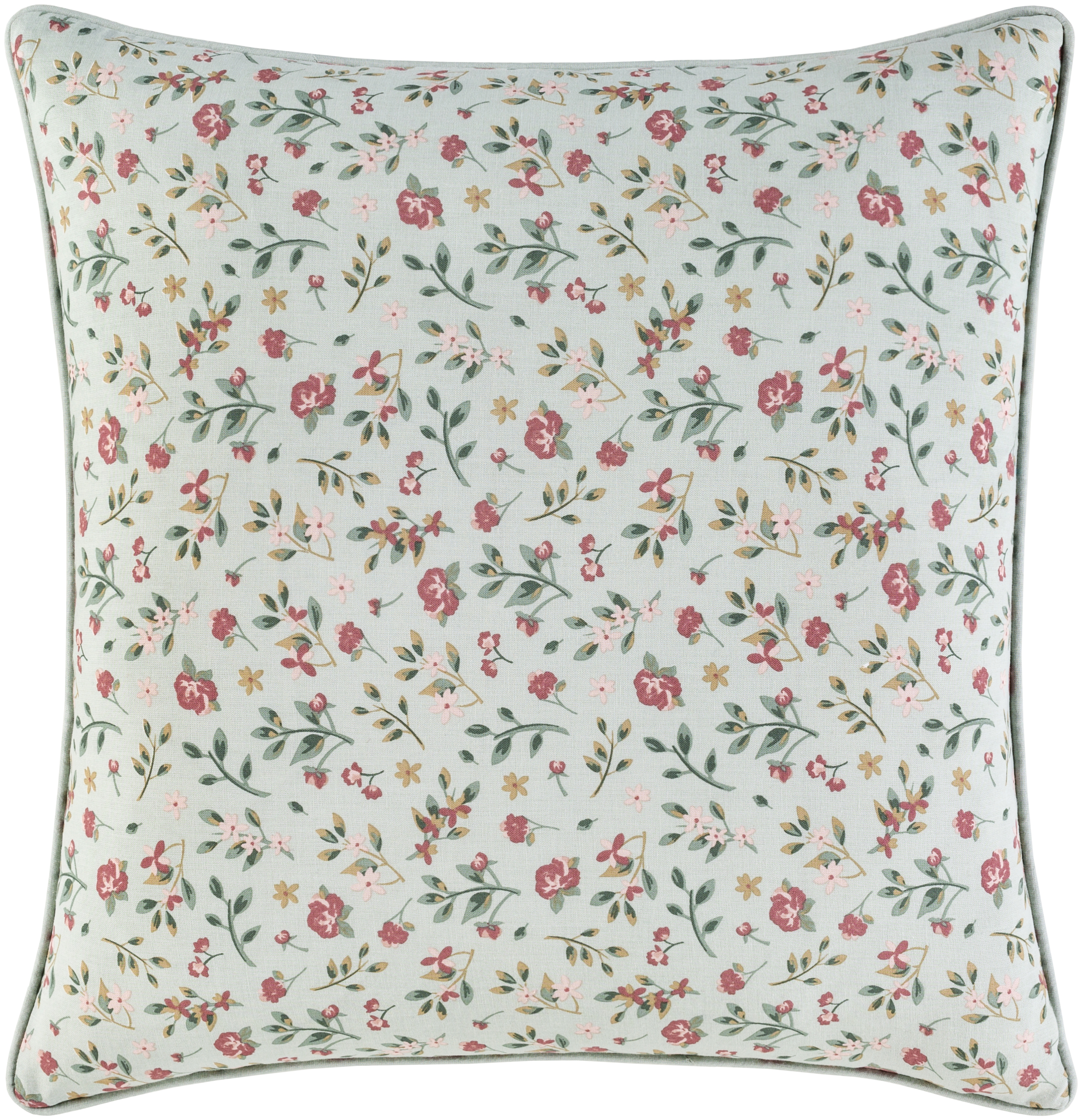 Floret Throw Pillow, 20" x 20", with poly insert - Image 0