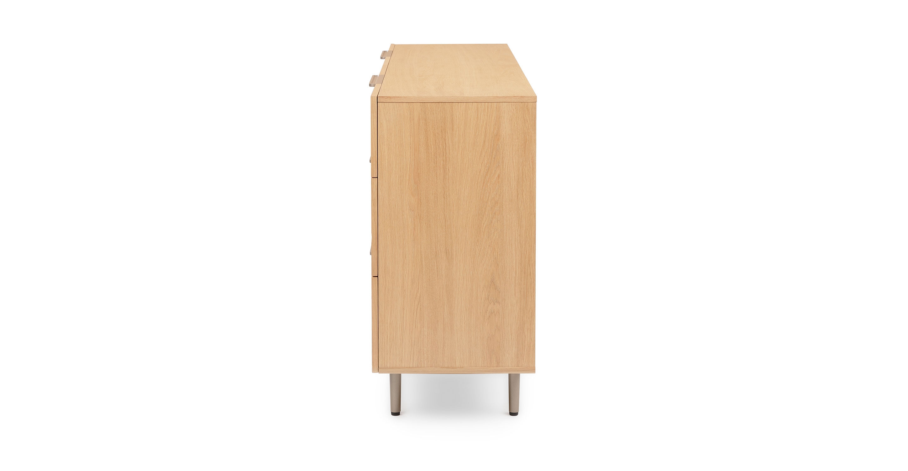 Nera Oak 6-Drawer Double Dresser - Image 4
