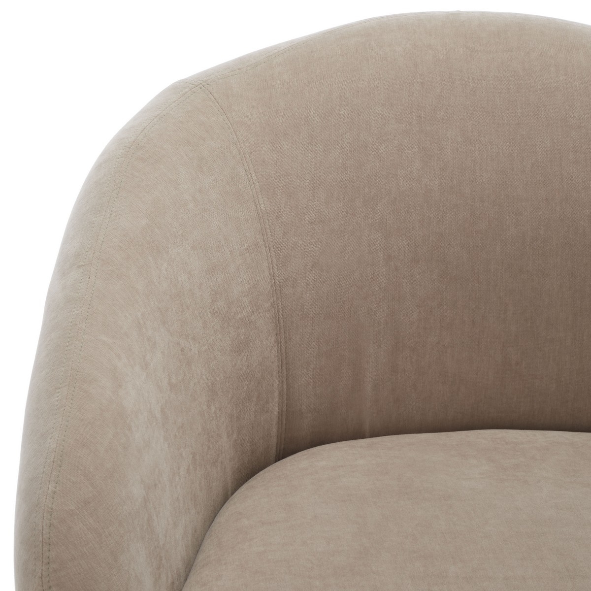 Kiana Modern Accent Chair - Light Brown - Image 2