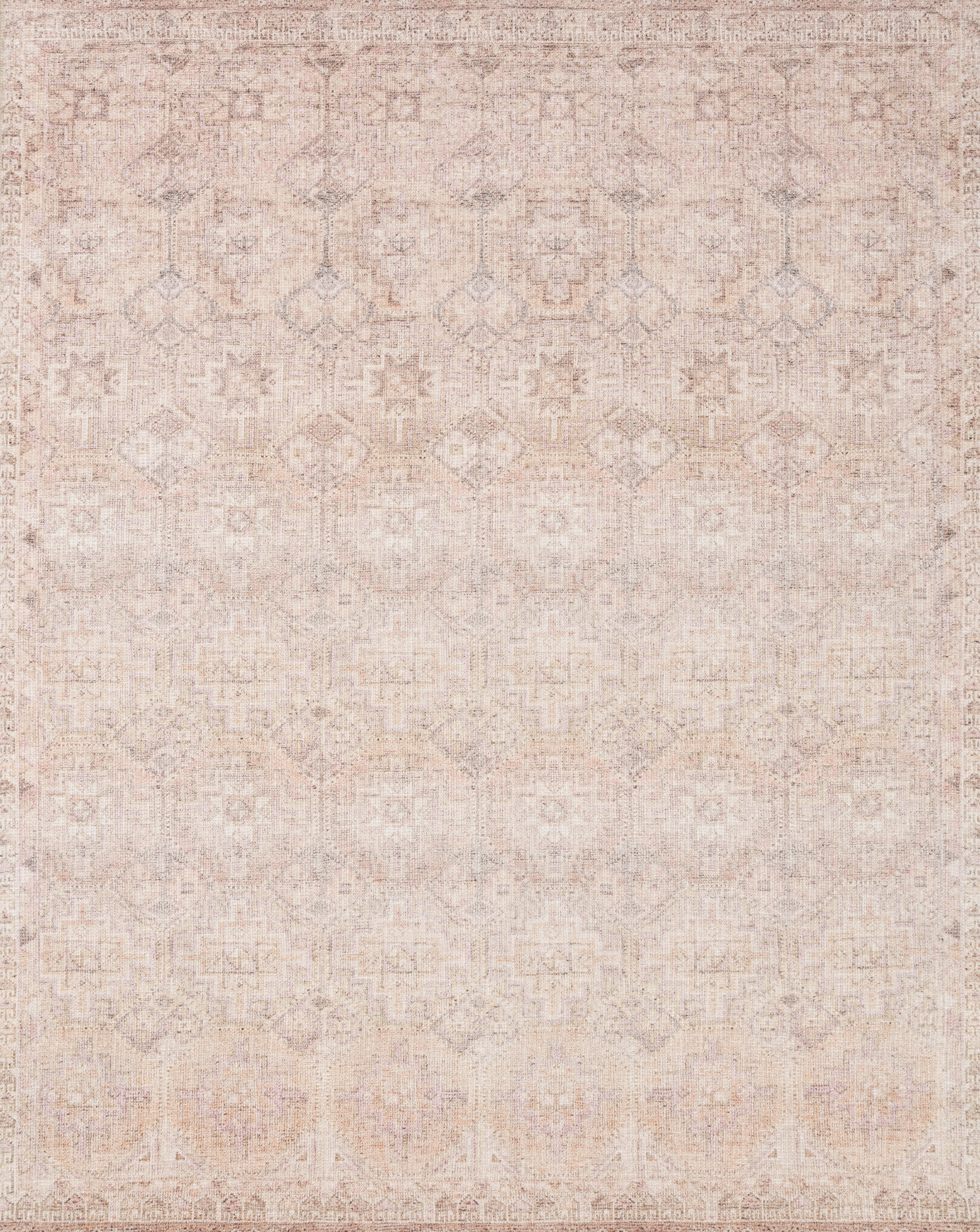 Magnolia Home by Joanna Gaines x Loloi Deven DEV-02 Neutral / Multi 18" x 18" Sample - Image 0