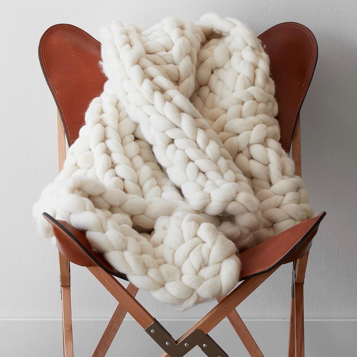 Nublado Throw - Ivory By The Citizenry - Image 0