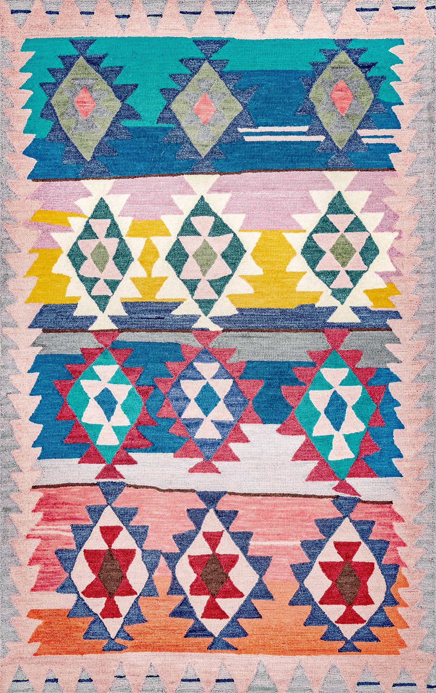  Tatum Modern Aztec Area Rug - Image 1