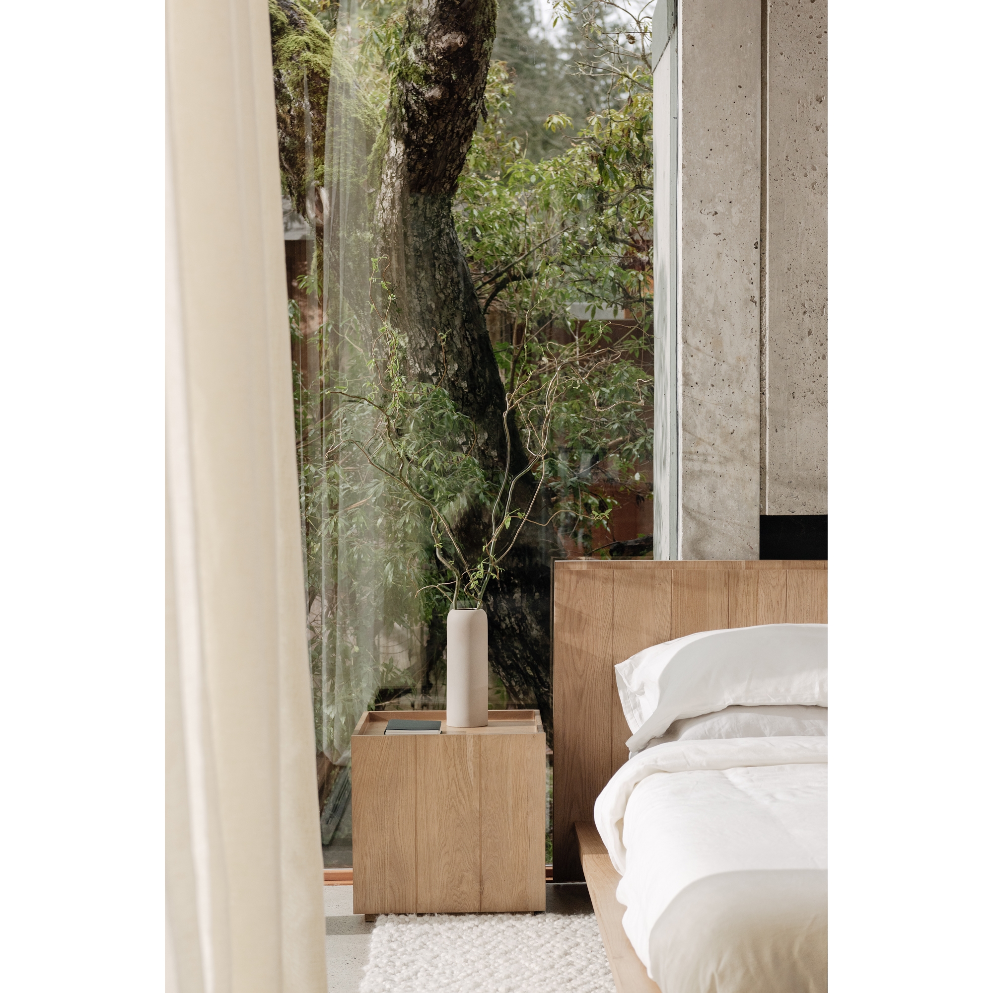 Plank Nightstand Natural - Image 8