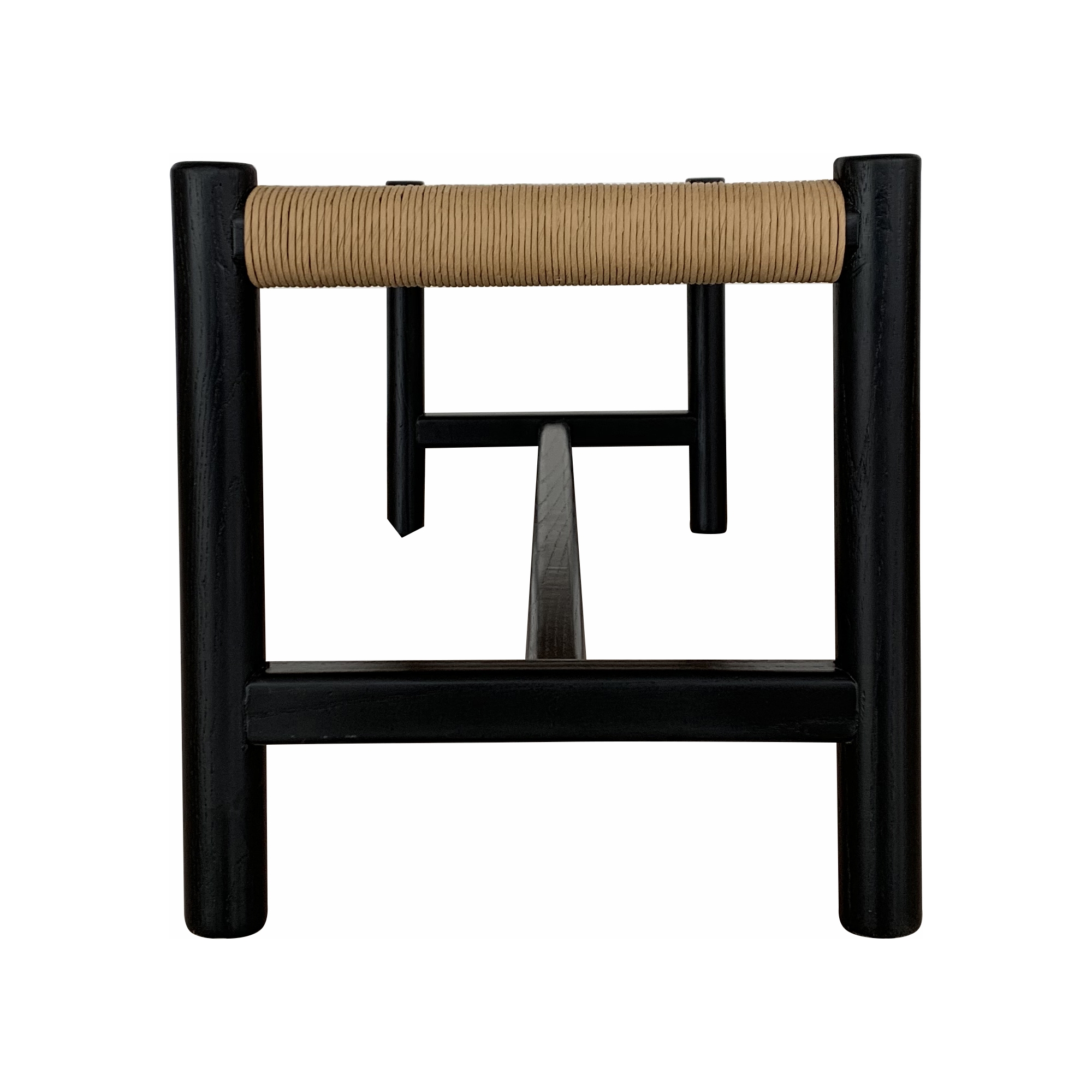 Hawthorn Large Bench Black - Image 2